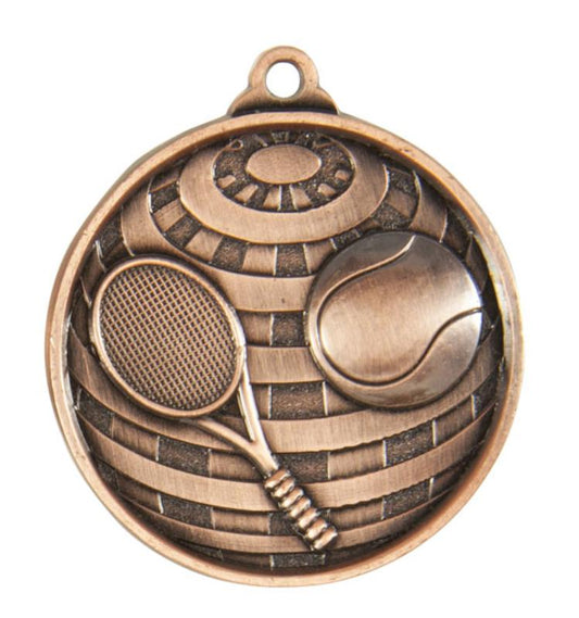 1073-12BR Global Medal-Tennis 5cm