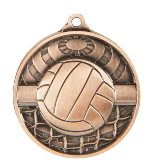 1073-13BR Global Medal-Volleyball 5cm