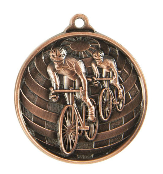 1073-14BR Global Medal-Cycling 5cm