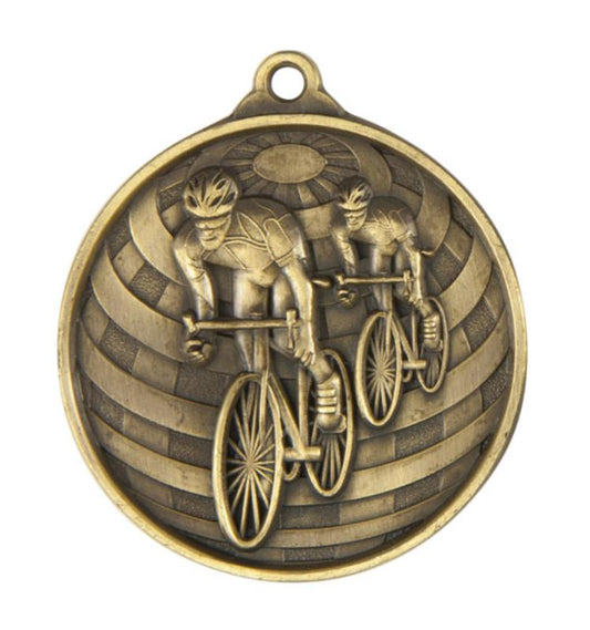 1073-14G Global Medal-Cycling 5cm