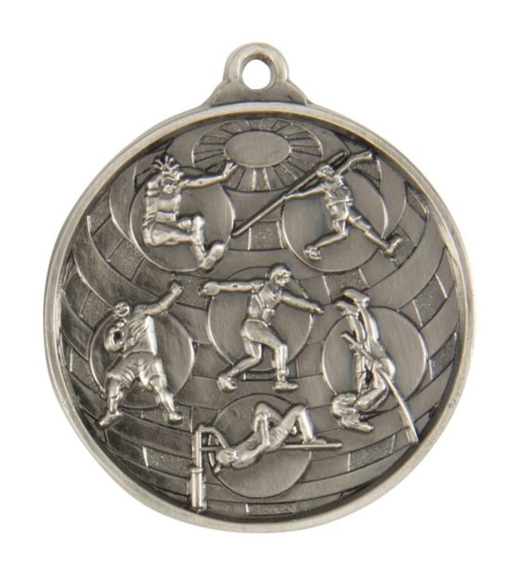 1073-16S Global Medal-Aths. Field 5cm