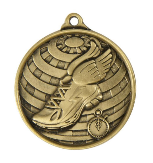 1073-17G Global Medal-Aths. 5cm