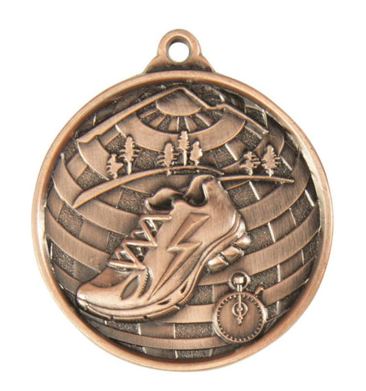 1073-18BR Global Medal-Cross Country 5cm
