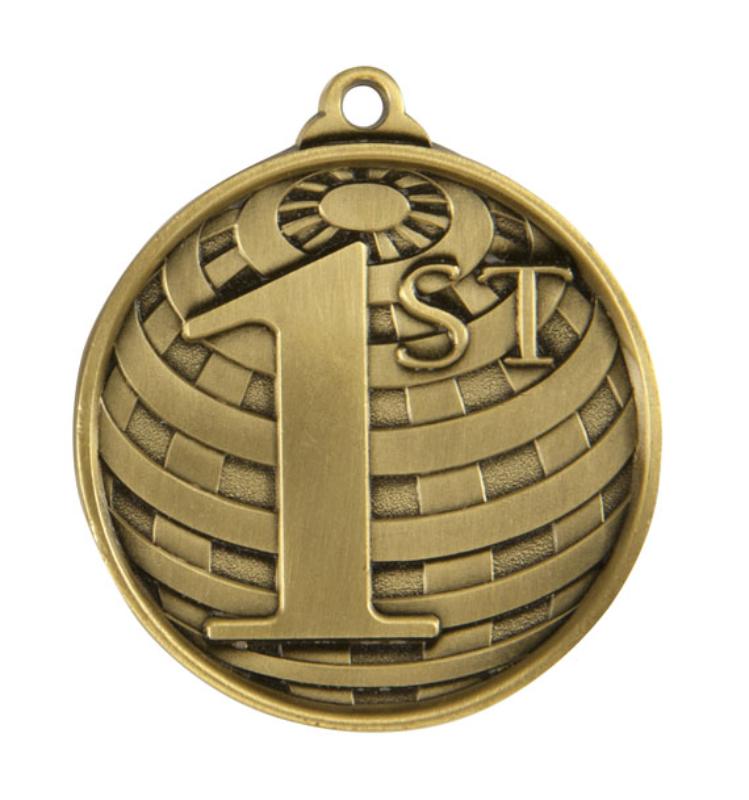 1073-1ST Global Medal-1st 5cm