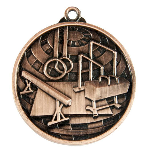 1073-20BR Global Medal-Gymnastics 5cm