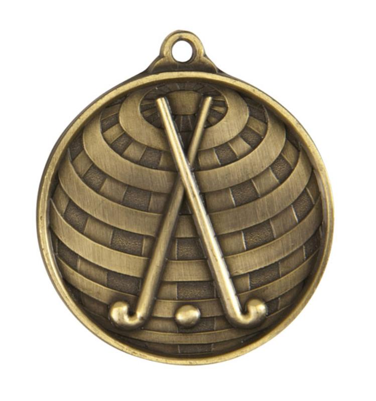 1073-24G Global Medal-Hockey 5cm