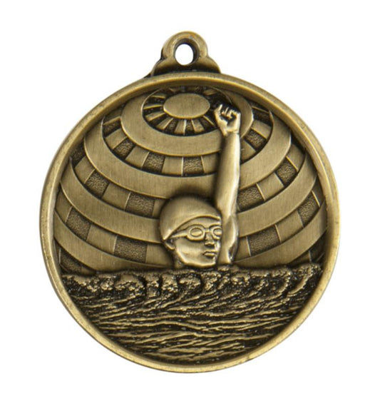 1073-2G Global Medal-Swimming 5cm