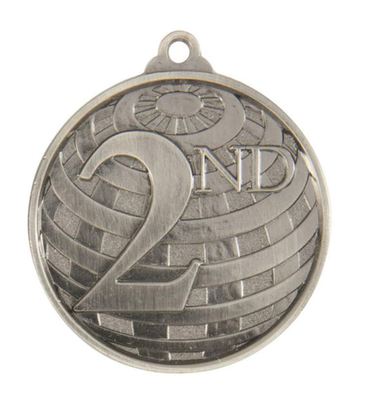 1073-2ND Global Medal-2nd 5cm