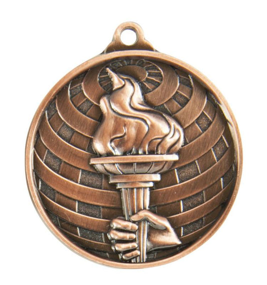 1073-35BR Global Medal-Victory 5cm