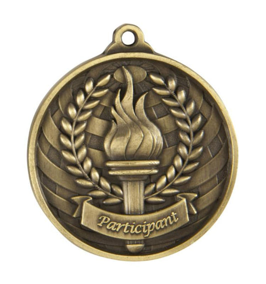 1073-36G Global Medal-Participant 5cm