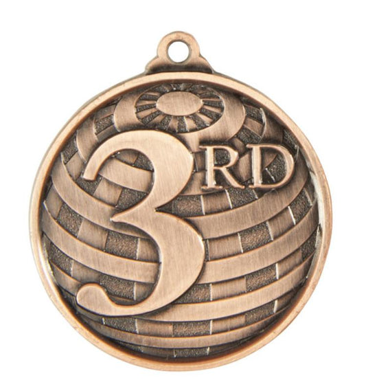 1073-3RD Global Medal-3rd 5cm