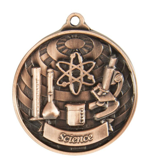 1073-41BR Global Medal-Science 5cm