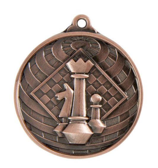 1073-43BR Global Medal-Chess 5cm