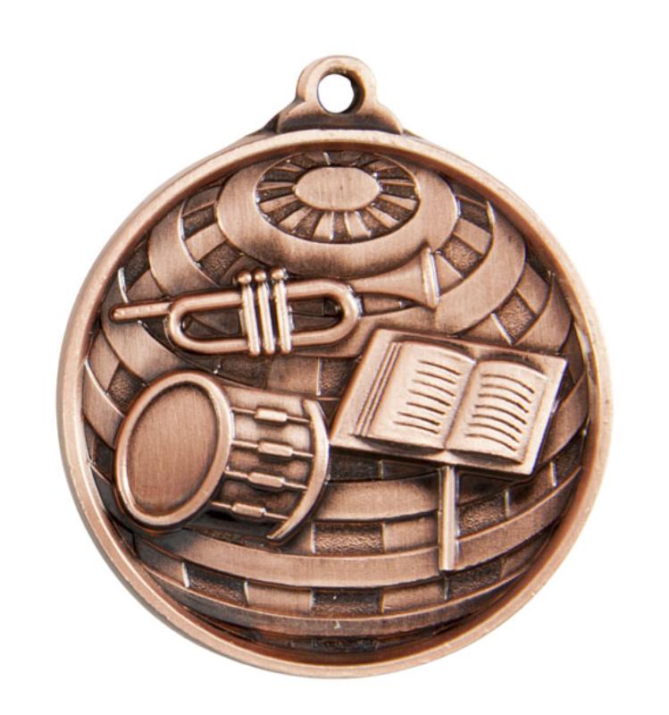 1073-45BR Global Medal-Band 5cm