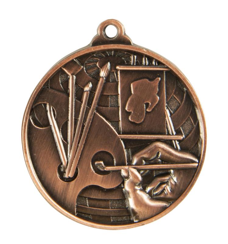 1073-46BR Global Medal-Art 5cm