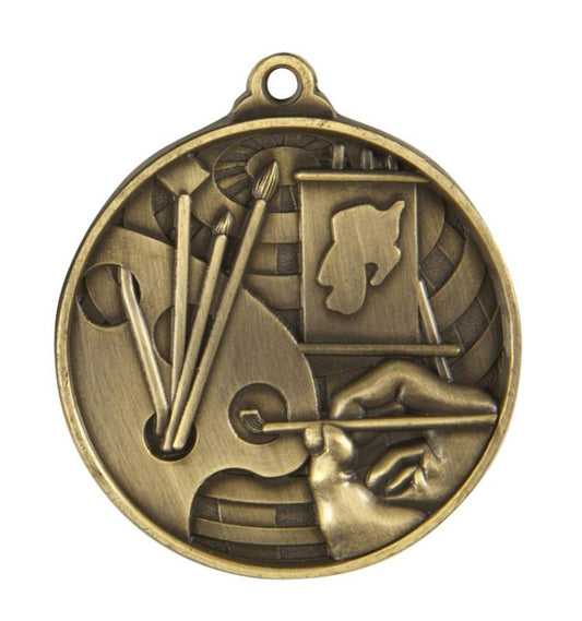1073-46G Global Medal-Art 5cm