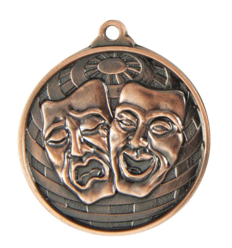 1073-47BR Global Medal-Drama 5cm
