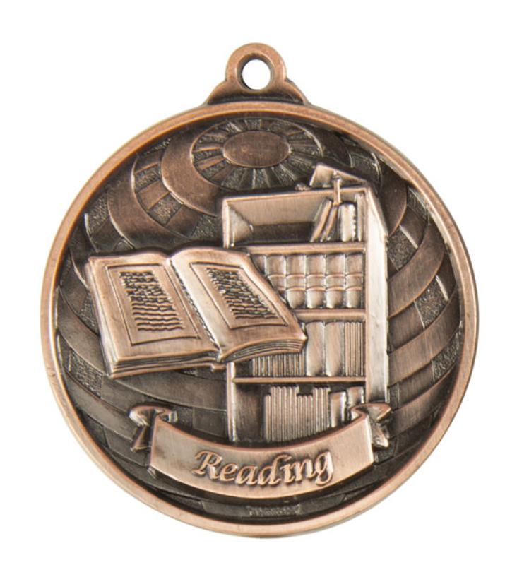 1073-49BR Global Medal-Reading 5cm