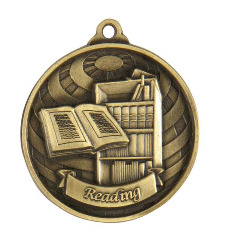 1073-49G Global Medal-Reading 5cm