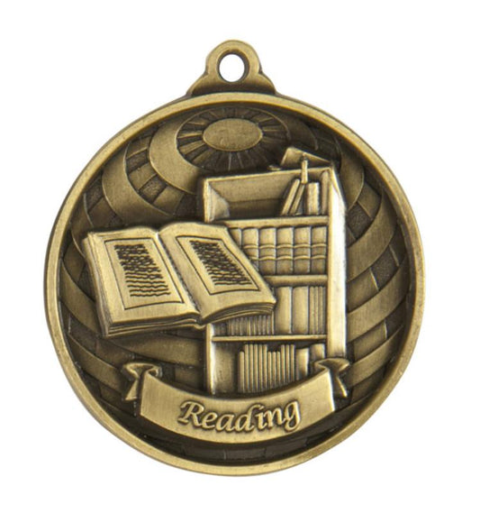 1073-49G Global Medal-Reading 5cm