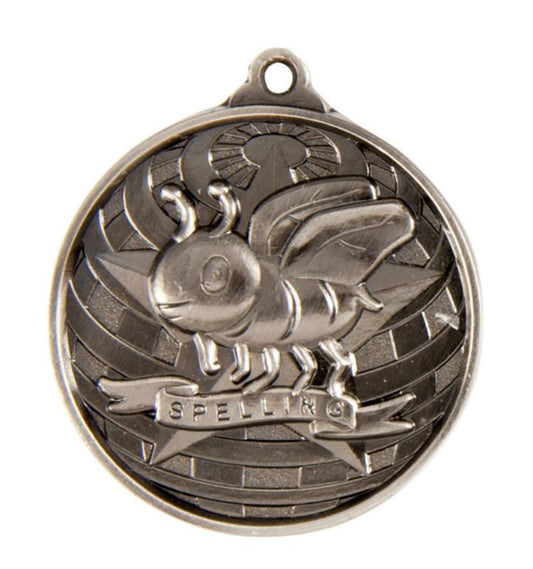 1073-50S Global Medal-Spelling 5cm