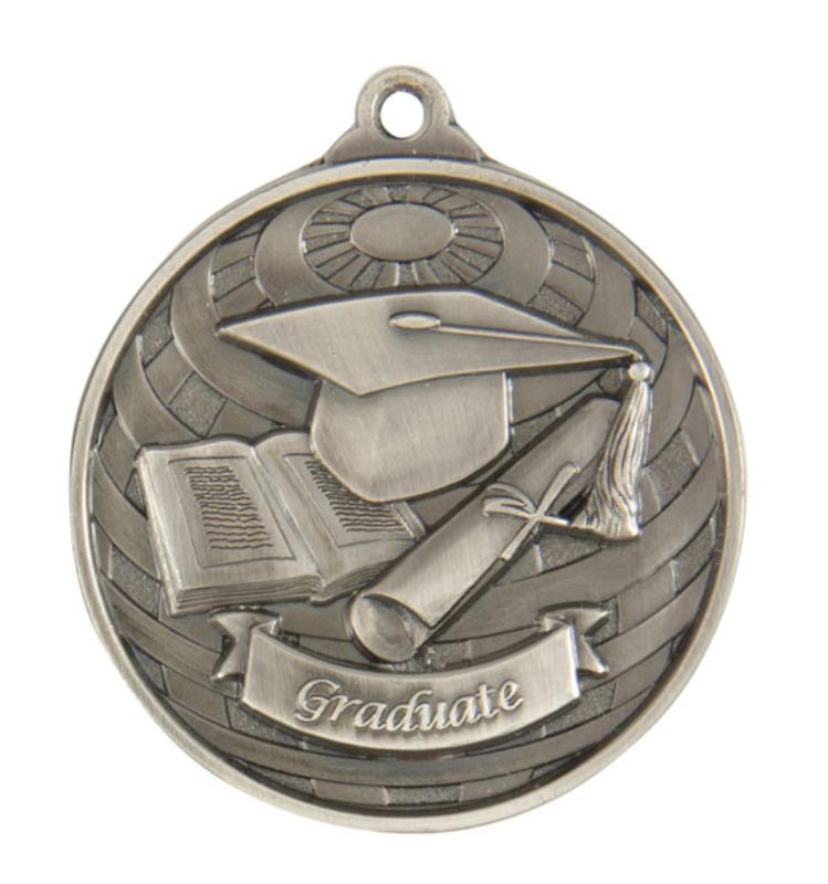 1073-52S Global Medal-Graduate 5cm