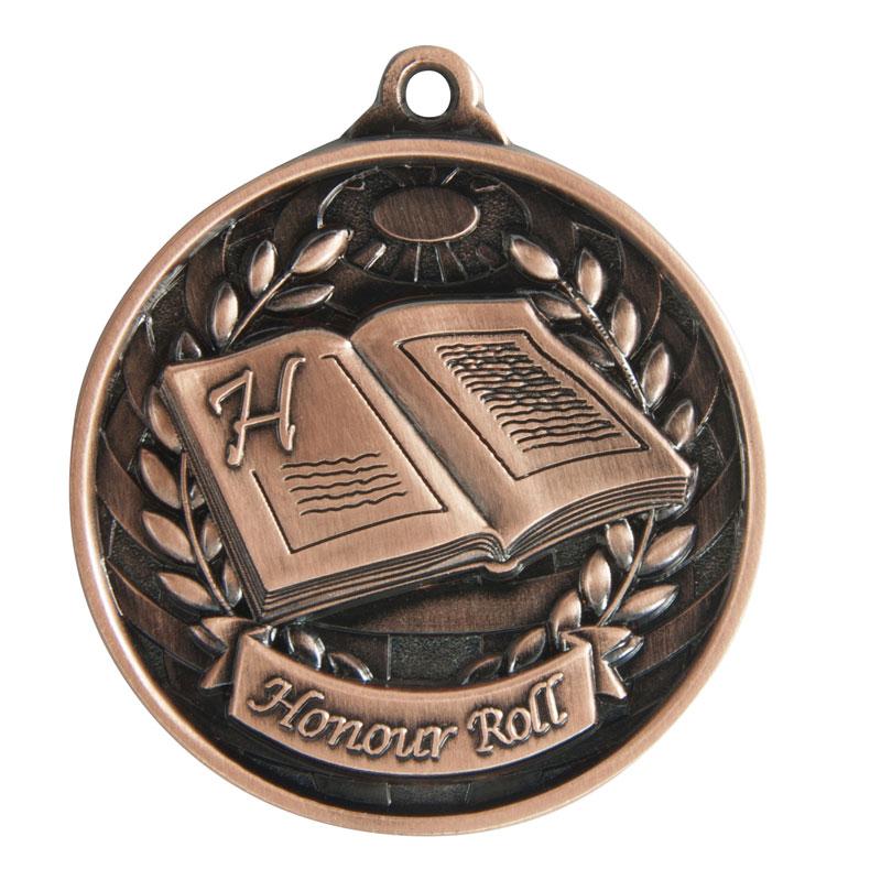1073-53BR Global Medal-Honour Roll 5cm