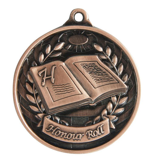 1073-53BR Global Medal-Honour Roll 5cm