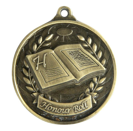 1073-53G Global Medal-Honour Roll 5cm
