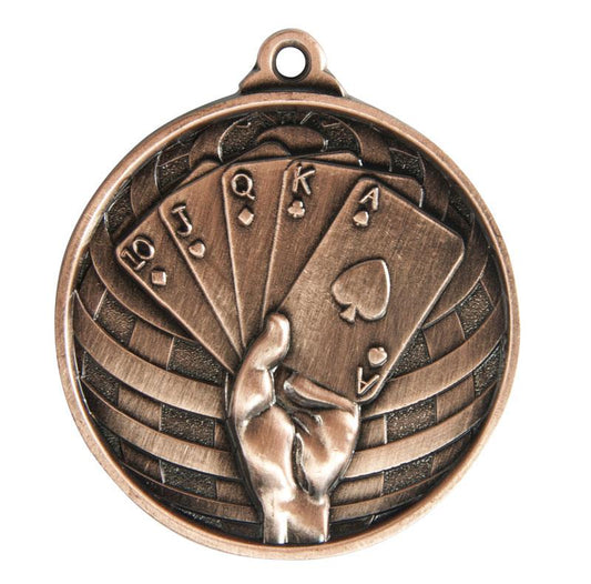 1073-54BR Global Medal-Poker 5cm