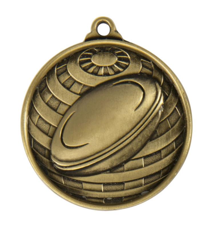 1073-6G Global Medal-Rugby 5cm