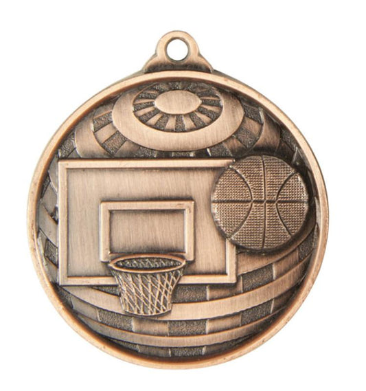 1073-7BR Global Medal-Basketball 5cm