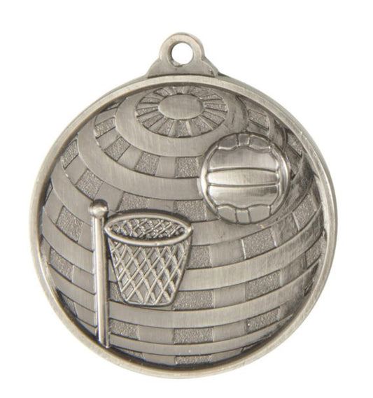 1073-8S Global Medal-Netball 5cm