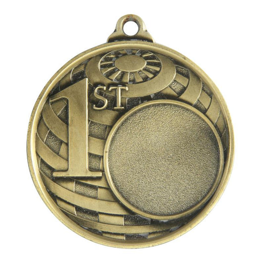 1073C-1ST Global Medal -1st + 25mm insert 5cm
