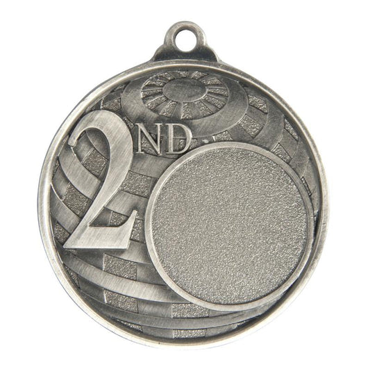 1073C-2ND Global Medal -2nd + 25mm insert 5cm
