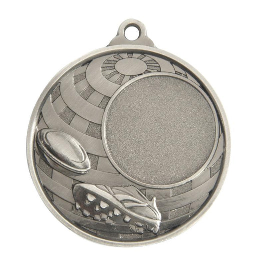 1073C-6S Global Medal -Rugby + 25mm insert 5cm