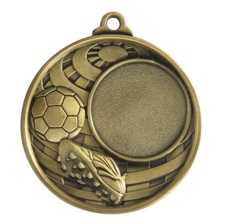 1073C-9G Global Medal -Football + 25mm insert 5cm