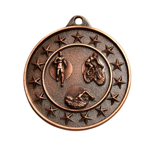 1074-15BR Shooting Star Series - Triathlon 5cm
