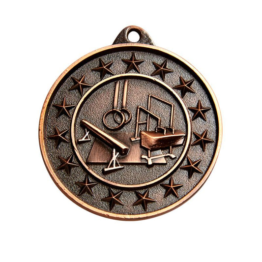 1074-20BR Shooting Star Series - Gymnastics 5cm