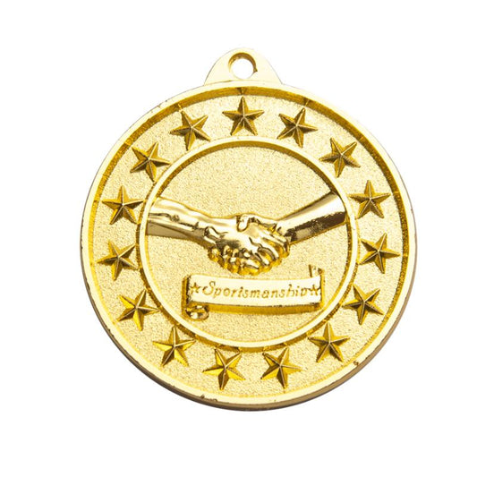 1074-38GVP Shooting Star Series - Sportsmanship 5cm