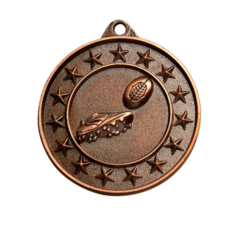 1074-3BR Shooting Star Series - Aussie Rules 5cm