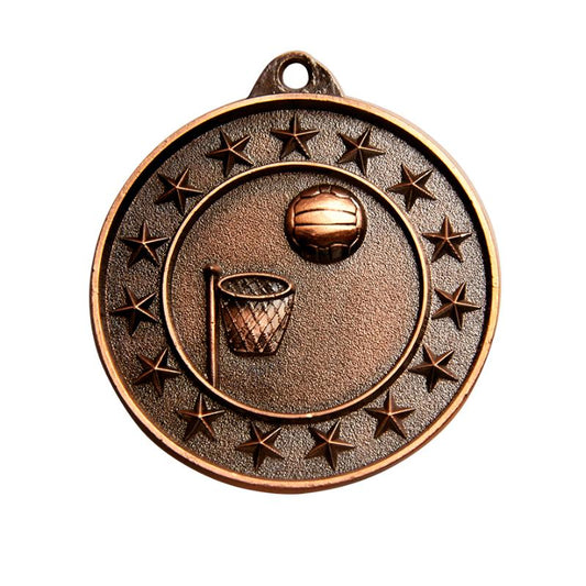 1074-8BR Shooting Star Series - Netball 5cm