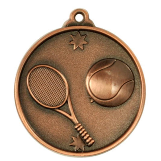 1075-12BR Southern Cross Medal-Tennis 5cm