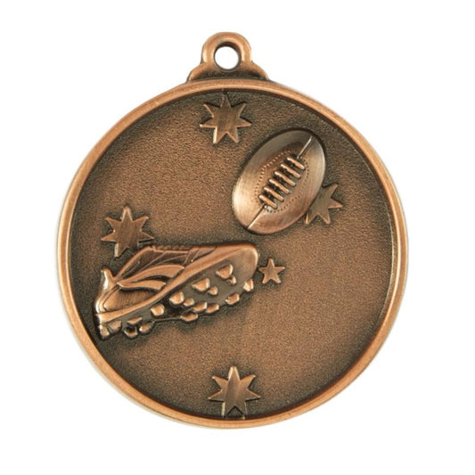 1075-3BR Southern Cross Medal-A.Rules 5cm