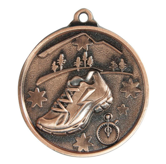 1075-CROSS-BR Southern Cross Medal-Cross Country 5cm