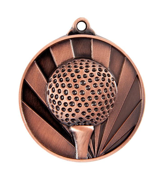 1076-10BR Sunrise Medal-Golf 5cm