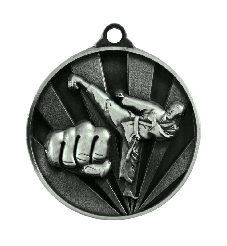 1076-11S Sunrise Medal-Martial Arts 5cm