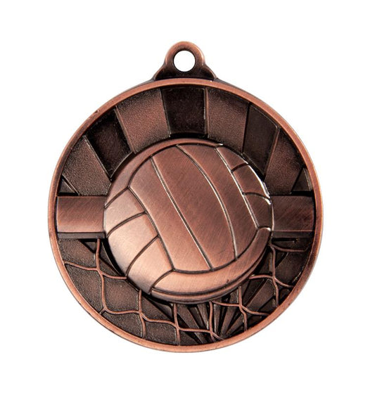 1076-13BR Sunrise Medal-Volleyball 5cm