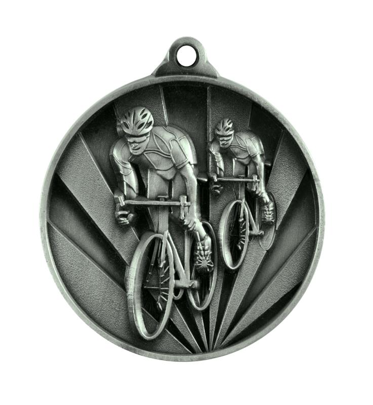 1076-14S Sunrise Medal-Cycling 5cm