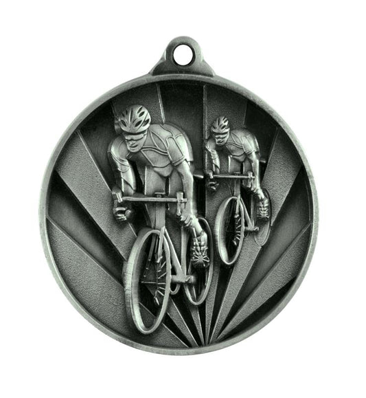1076-14S Sunrise Medal-Cycling 5cm